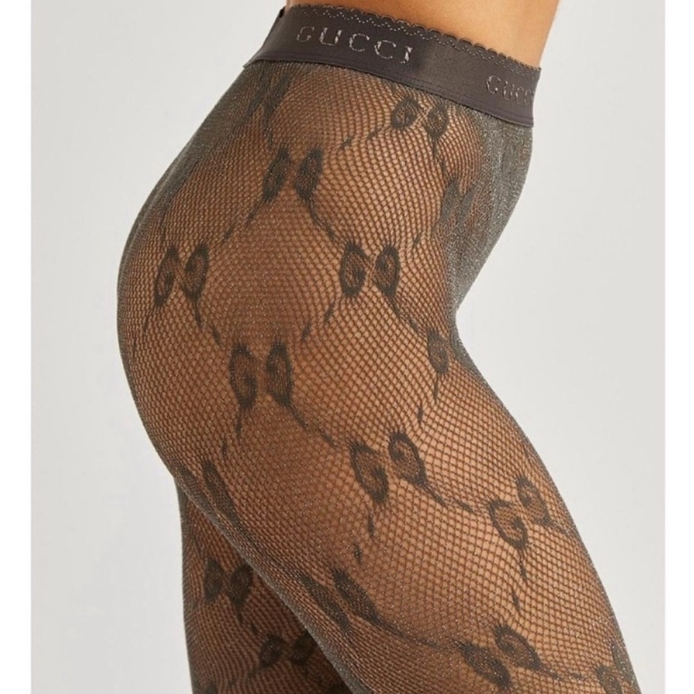 GUCCI GG LOGO TIGHTS